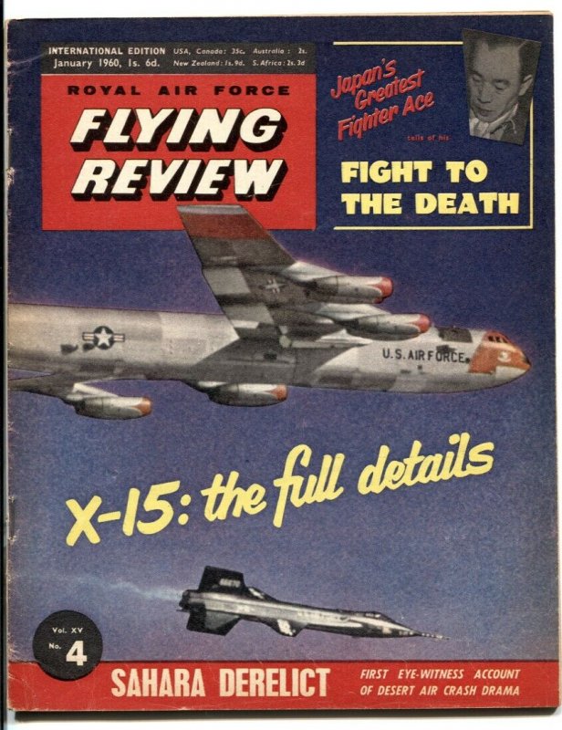 Royal Air Force Flying Review January 1960-  X-15