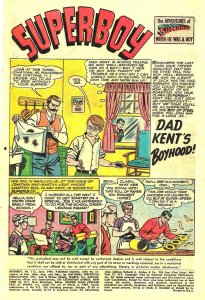 SUPERBOY #113 (Jun1964) 5.0 VG/FN  Two Fun Time-Travel Stories! Curt Swan!