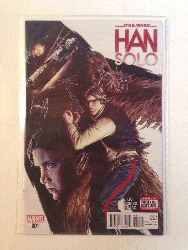 star wars Han Solo 1 Near Mint Liu Brooks Oback Star Wars