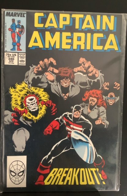 Captain America #340 (1988)