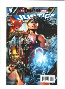 Justice League #42 NM- 9.2 DC Comics New 52 Grail, Darkseid War pt.2 2015