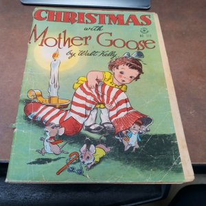 Four Color #172 Golden Age Dell 1947 Christmas With Mother Goose Walt Kelly art