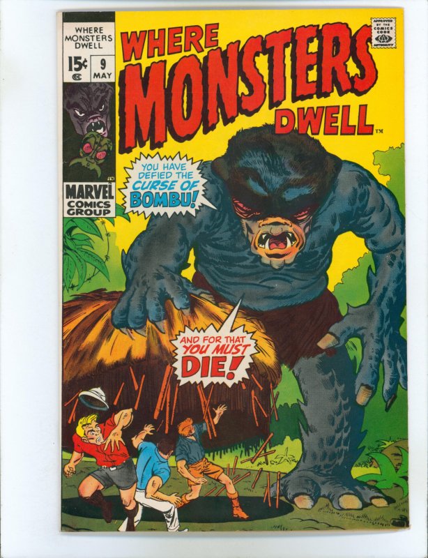 Where Monsters Dwell #9 (1971)