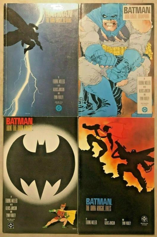 BATMAN THE DARK KNIGHT RETURNS#1-4 VG/FN 1986 FRANK MILLER DC COMICS