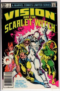 Vision and the Scarlet Witch #2 Newsstand Edition (1982) 8.0 VF