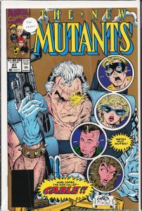 The New Mutants #87 (1990) New Mutants 2nd Print