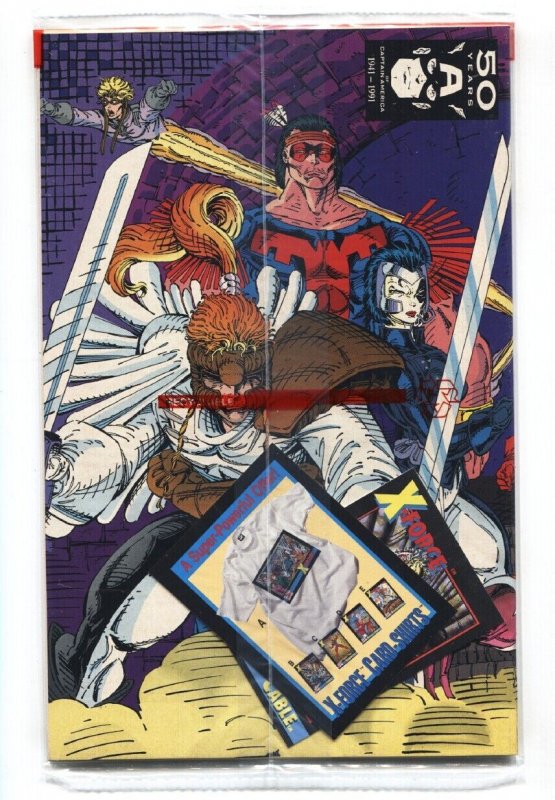 X-FORCE #1 Cable comic book FIRST GEORGE BRIDGE