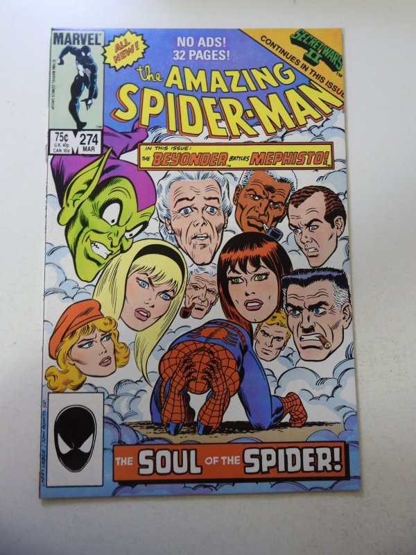 The Amazing Spider-Man #274 (1986) VF- Condition