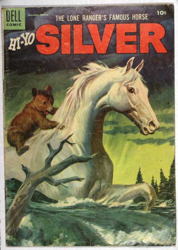 Lone Ranger's Famous Horse Hi-Yo Silver #13 Jan-Mar 1955 4.5 VG+