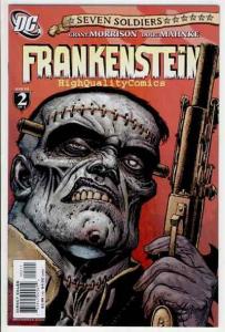 FRANKENSTEIN #1 2 3 4, NM+, Seven Soldiers, Mahnke, Grant Morrison