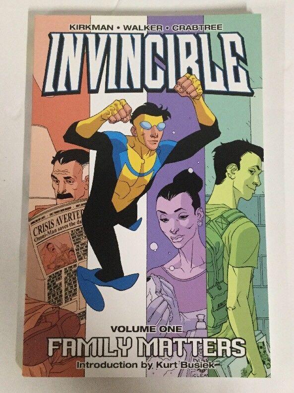 Invincible Volume 1 Family Matters TPB NM Near Mint Image Comics Robert Kirkman