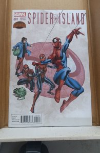 Spider-Island #1 Variant Cover (2015). H001