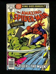 Amazing Spider-Man Annual #12 Incredible Hulk!