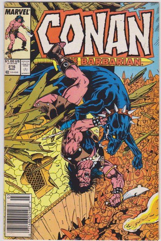 Conan the Barbarian #216