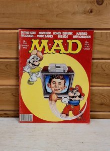 Mad Magazine Vintage Super Mario Brothers Nintendo 1990 No. 292 