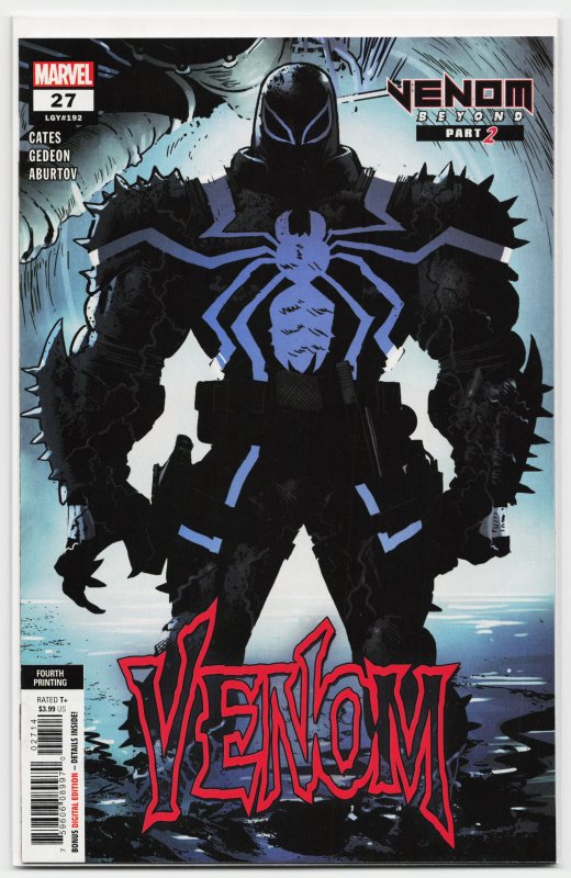 Venom #27 Fourth Print Cover (2020) Venom [Key Issue]