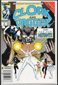 The Mutant Misadventures of Cloak and Dagger #4 (1989) Cloak and Dagger