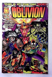 Oblivion #1 (1995) Comico Comics 8.5 VF+ Melter 1st Print Comic Book
