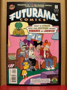 Futurama Comics #5 VF Simpsons Homage (2001)