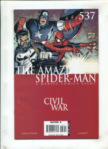 Amazing Spider-Man #537 - Civil War - Direct Edition (5.5/6.0) 2006