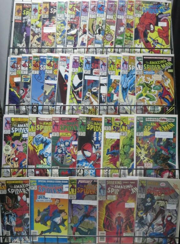 AMAZING SPIDER-MAN COLLECTION THREE! 35 ISSUES from #320-393 FINE McFarlane