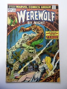Werewolf by Night #13 (1974) FN+ Condition