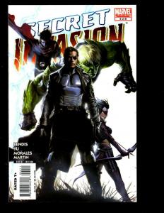 8 Secret Invasion Marvel Comics # 1 2 3 4 5 6 7 8 RP1