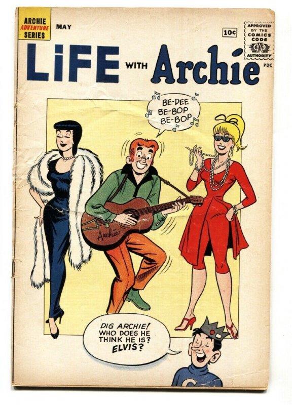 Life With Archie #8 1961-Betty & Veronica-Elvis-Tarzan-Zorro-parody