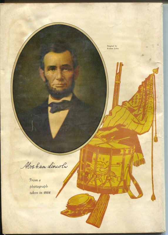 Abraham Lincoln Life Story #1 1958-Dell-Giant-Civil War-1st issue-FR