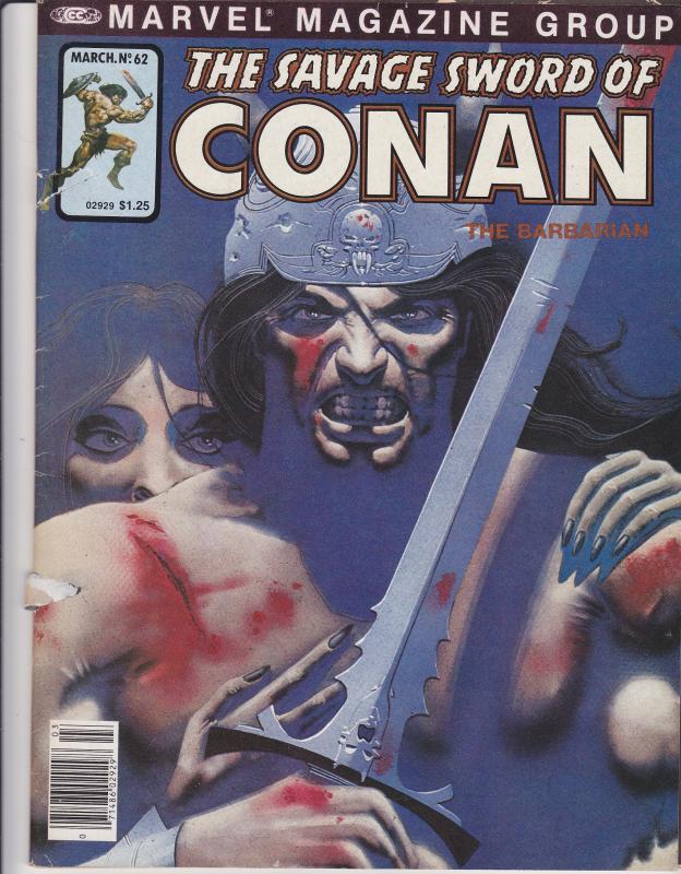 Savage Sword of Conan #62