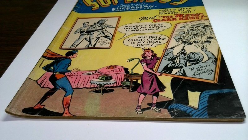 Superboy #22 Oct-Nov 1952 Curt Swan DC Comics Superman as a Boy-New Clark Kent