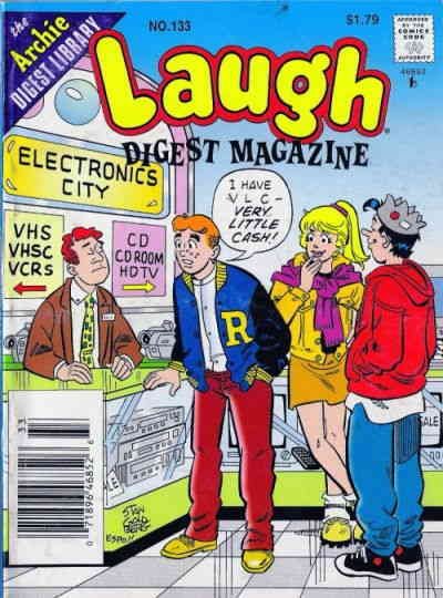 Laugh Digest Magazine #133 (Newsstand) FN ; Archie | Electronics Store