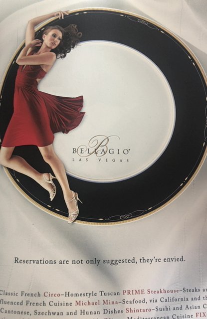 Cirque du Soleil O Bellaggio souvenir program