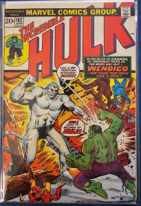The Incredible Hulk #162 (1973) KEY 1st App. Wendigo
