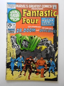 Marvel's Greatest Comics #31 (1971) W/ Daredevil!! Awesome Fine/VF Condi...
