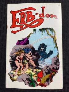 1972 ERB-DOM Edgar Rice Burroughs Fanzine #59 VG+ 4.5 New British Tarzan Comics