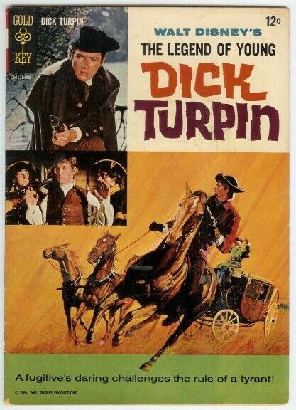 LEGEND OF YOUNG DICK TURPIN (1966 GK) 1 VG- PHOTOCOVER COMICS BOOK