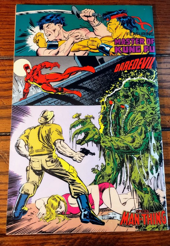 Marvel Comics Presents #5 1988 VF 8.0 Wolverine Save the Tiger Part 5 Man-Thing