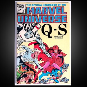 The Official Handbook of the Marvel Universe #9 (1983) Quasar Marvel Comics