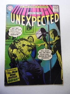 Tales of the Unexpected #11 (1957) VG Condition cover detached at 1 staple