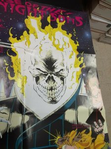 Rise of the Midnight Sons Retailer Poster from 1992 (GHOST RIDER, MORBIUS)