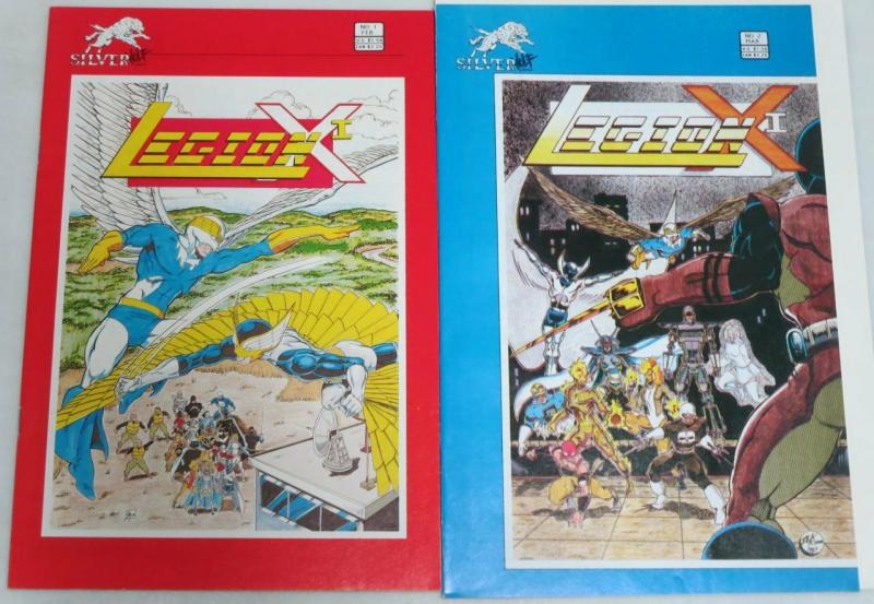 LEGION X-1 (1987 SW) 1-2 battles Grips in #2