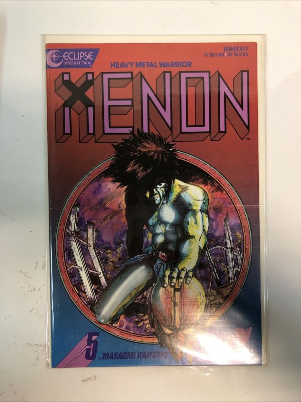 Heavy Metal Warrior Xenon (1987) Complete Set # 1-23 (VF/NM) Eclipse & VIZ