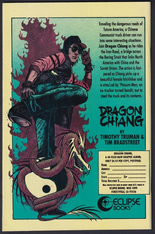 Robin Hood 1 (1991) NM Eclipse comic