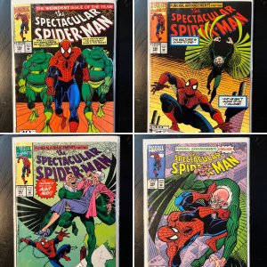 Lot of 4 The Spectacular Spider-Man #185 - 188 (1976)