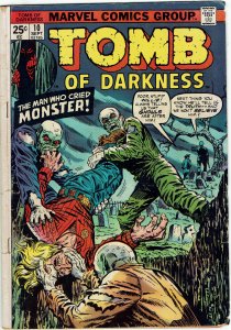 Tomb of Darkness #10 Larry Lieber GD 