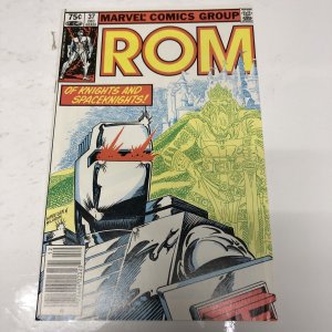 Rom (1982) # 37 (FN/VF) Canadian Price Variant • Bill Mantlo • Marvel