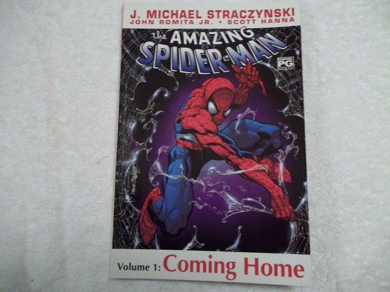 Amazing Spiderman Coming Home  By J. Michael Straczynski & Art John Romita, Jr.