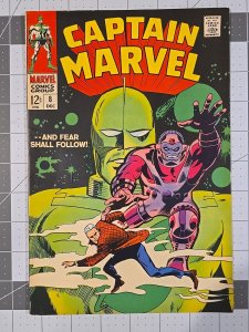 CAPTAIN MARVEL #8 | Marvel | Dec 1968 | 1st App of Cyberex & Organization
