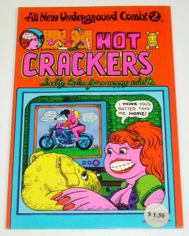 All New Underground Comix #2 FN hot crackers - last gasp - salty tales 1972